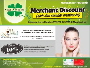 Klinik Kecantikan L'Melia kerjasama dengan Veneta System