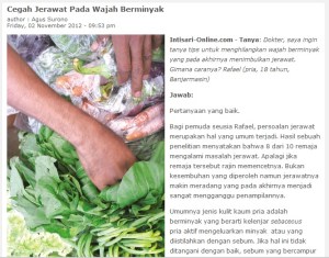 Ask the Experts' IntisariOnline